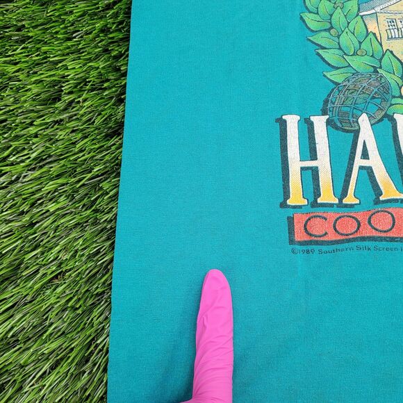 Vintage 1989 Hanes Shirt S/M 18x26 USA - Picture 9 of 16